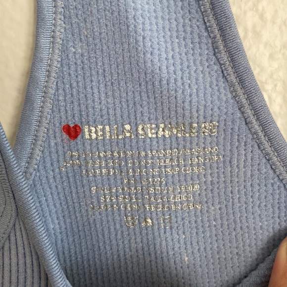 Blue crop top - Picture 6 of 6